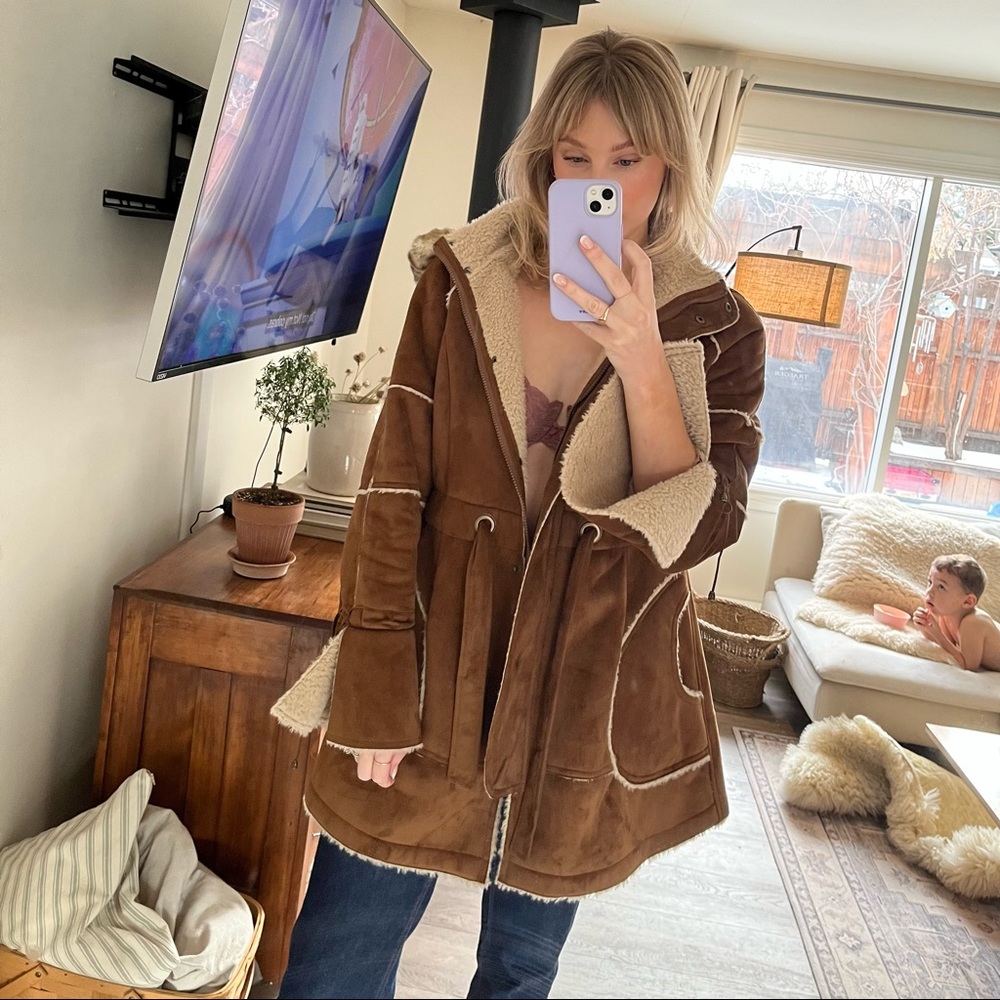 SOLD Y2K Sherpa Jacket